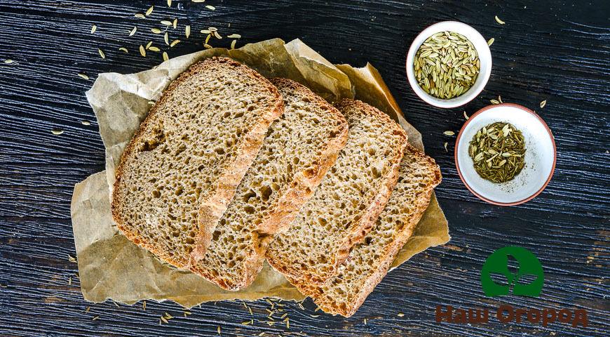 Aniseed bread is one of the healthiest types of bread.