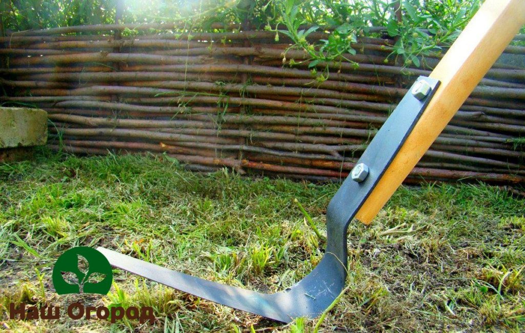 Le cutter plat est un outil de jardinage rare idéal pour ameublir le sol