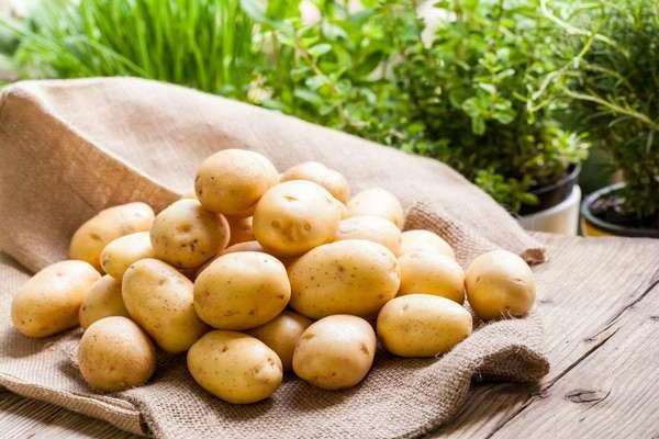 реколта от картофи